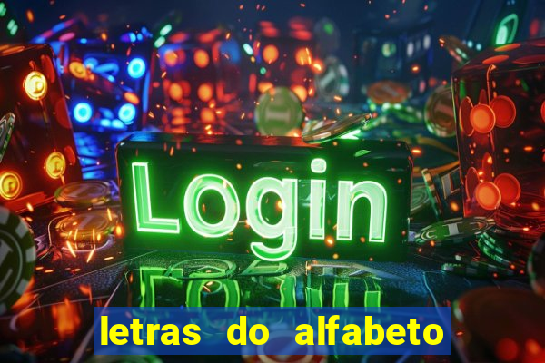 letras do alfabeto personalizadas para imprimir